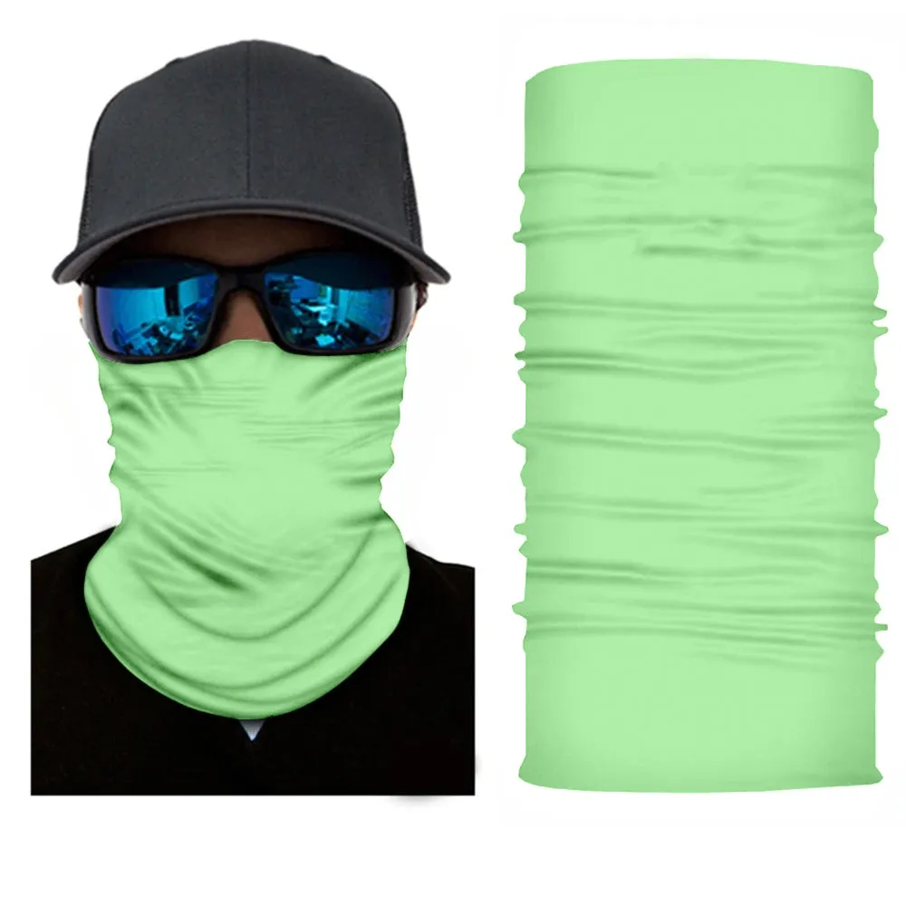 1 Piece Neck Gaiter Tubular Bandana Balaclava Mask