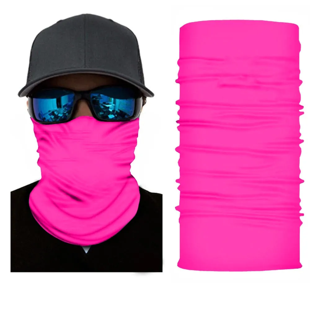 1 Piece Neck Gaiter Tubular Bandana Balaclava Mask