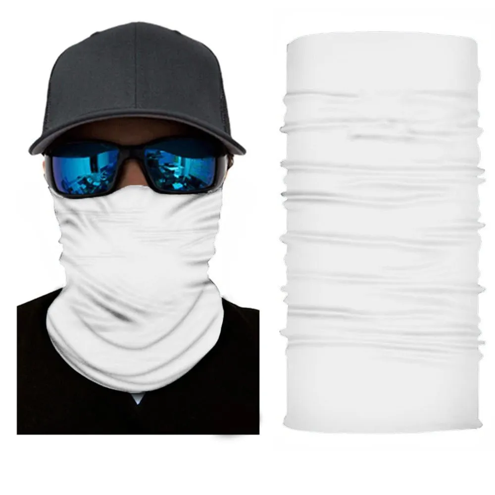 1 Piece Neck Gaiter Tubular Bandana Balaclava Mask
