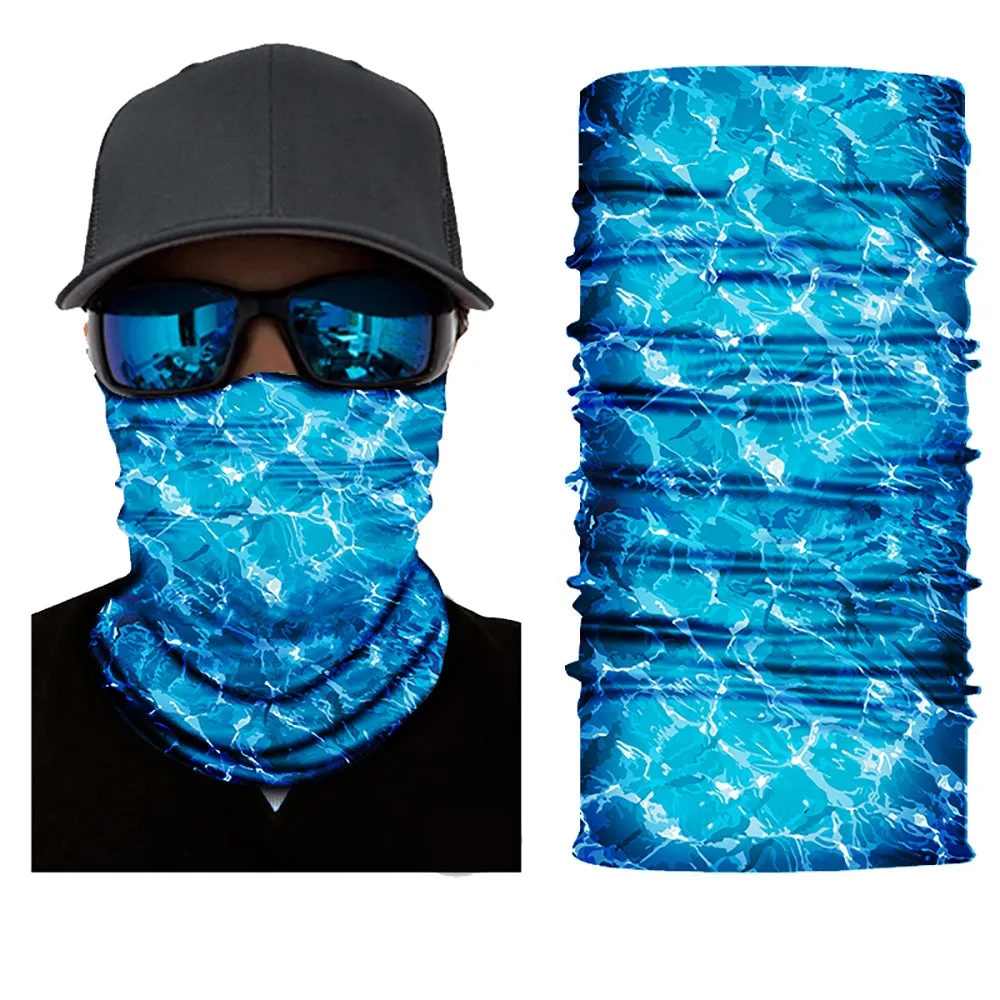 1 Piece Neck Gaiter Tubular Bandana Balaclava Mask