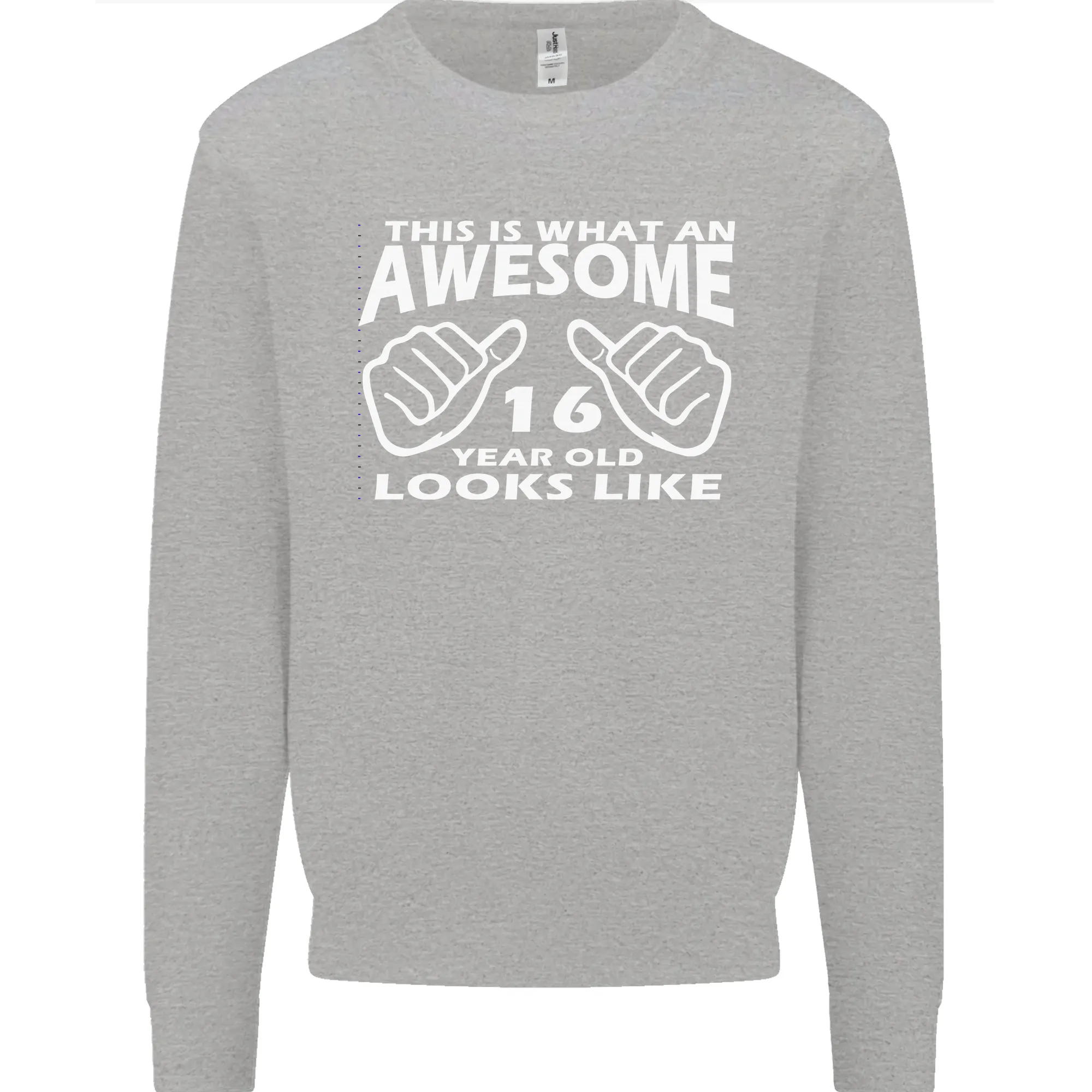 16th Birthday Men's Sweatshirt - Classic 16 Year Old Jumper