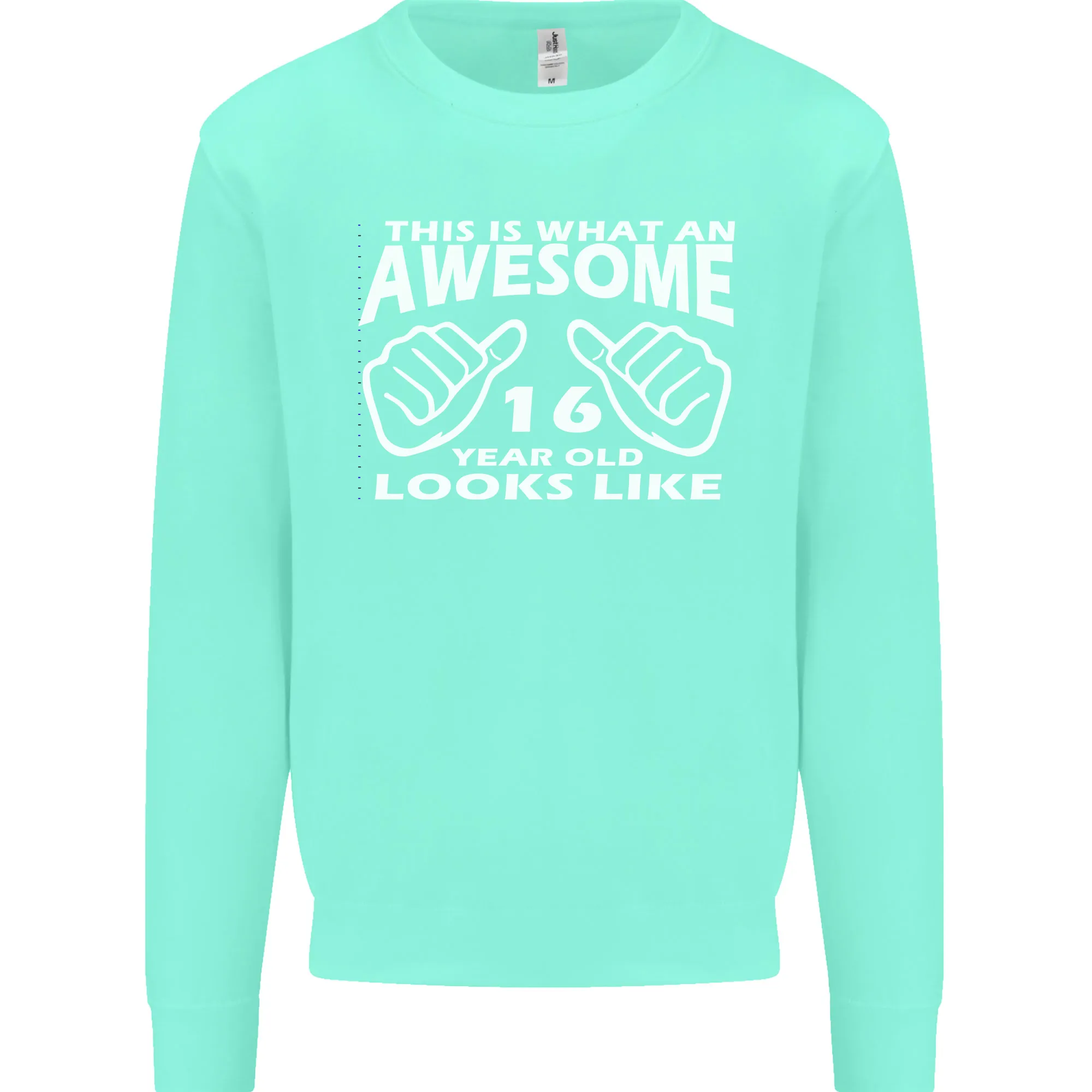 16th Birthday Men's Sweatshirt - Classic 16 Year Old Jumper