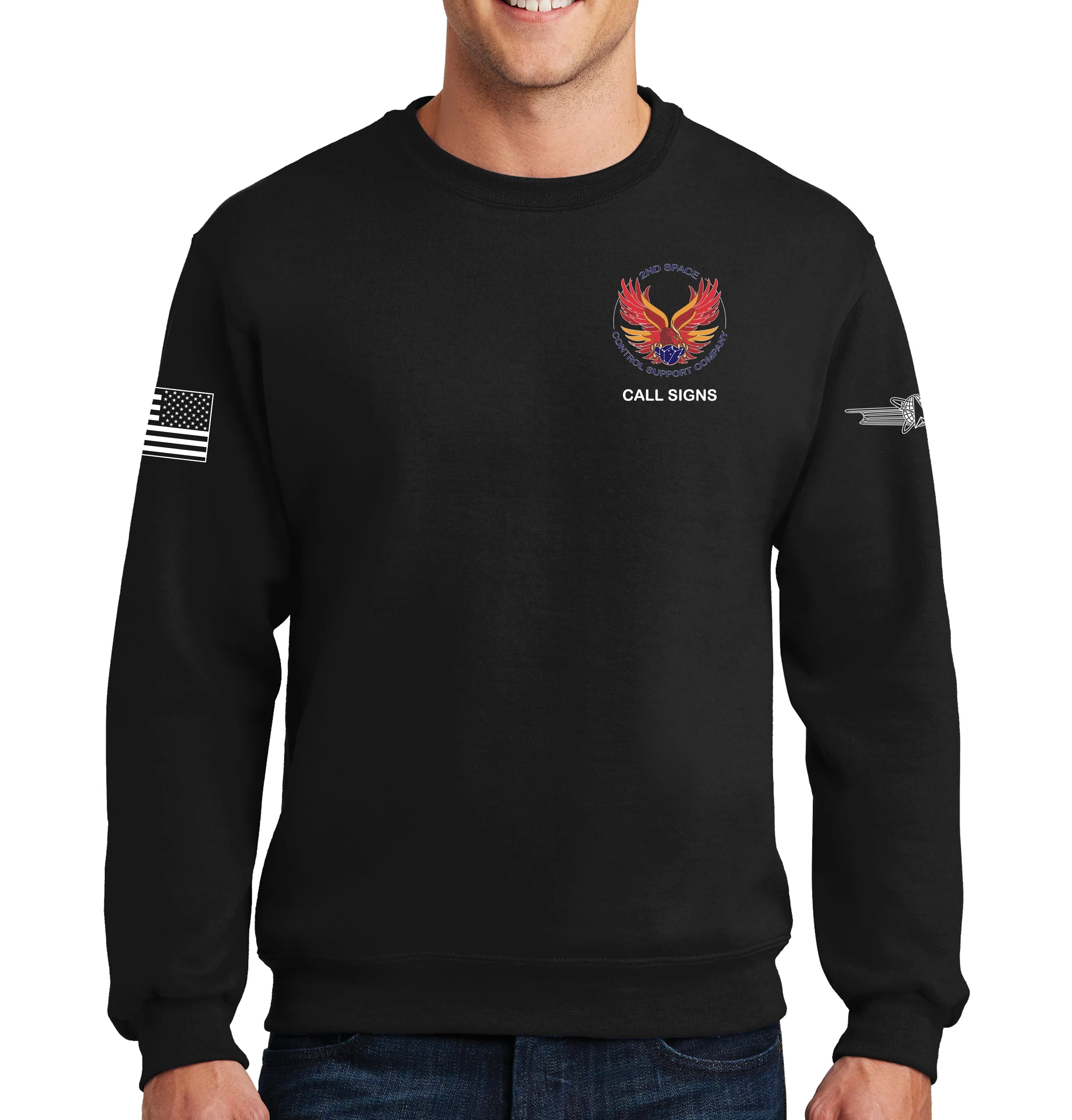 2nd Phoenix Crewneck Unisex Sweatshirt. This shirt IS approved for PT.