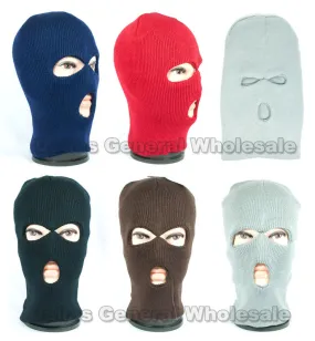 3 Hole Beanie Masks / Balaclava Wholesale