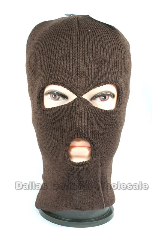 3 Hole Beanie Masks / Balaclava Wholesale