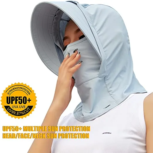 3-in-1 UV Sun Protection Face Mask and Balaclava