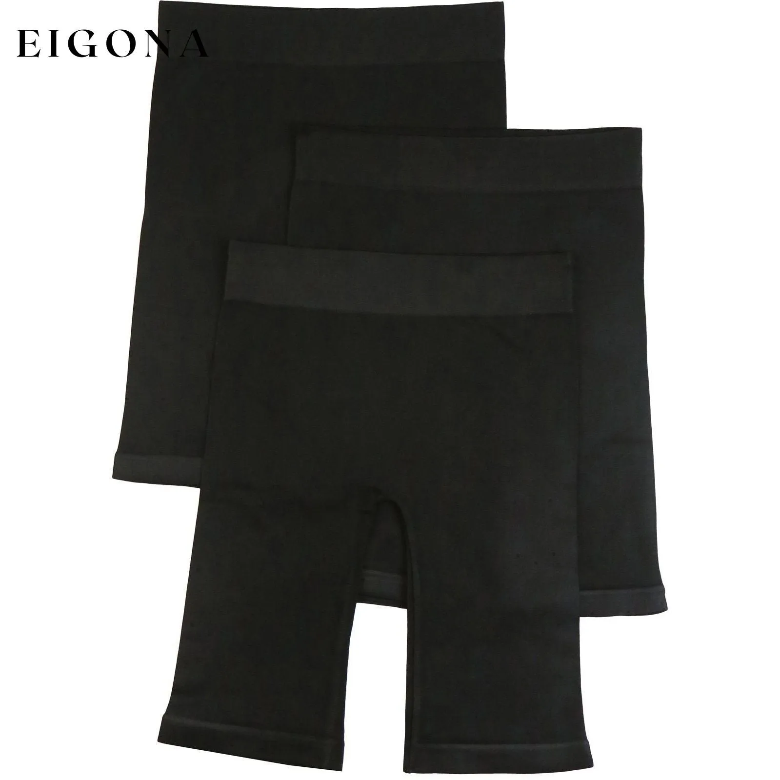 3-Pack: Women's Layering Seamless Microfiber Shorts