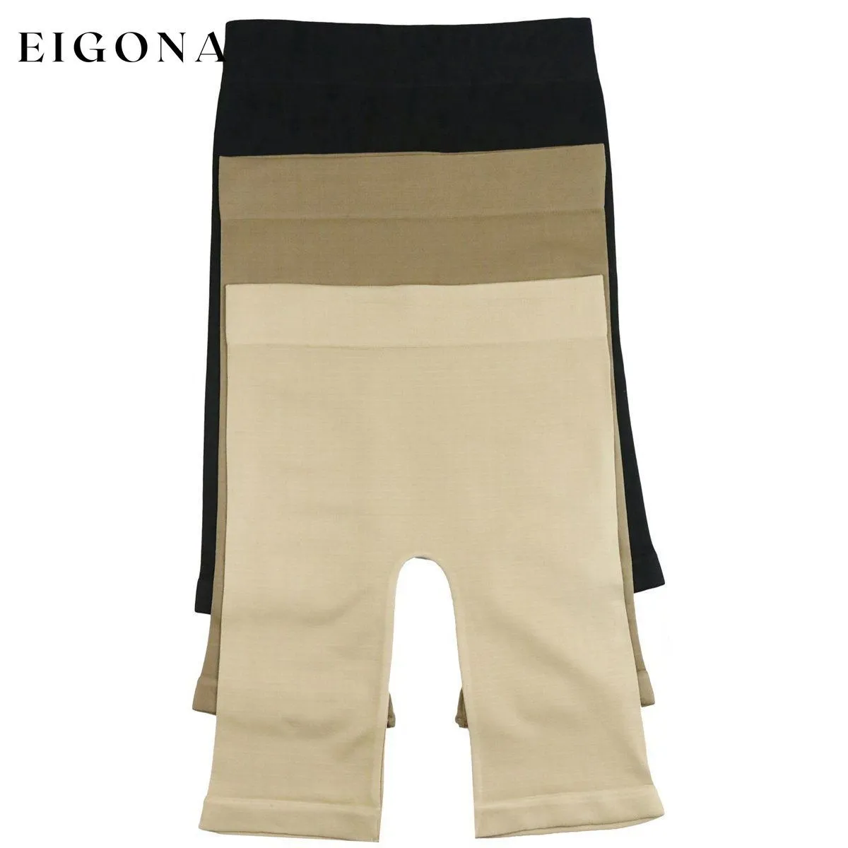 3-Pack: Women's Layering Seamless Microfiber Shorts