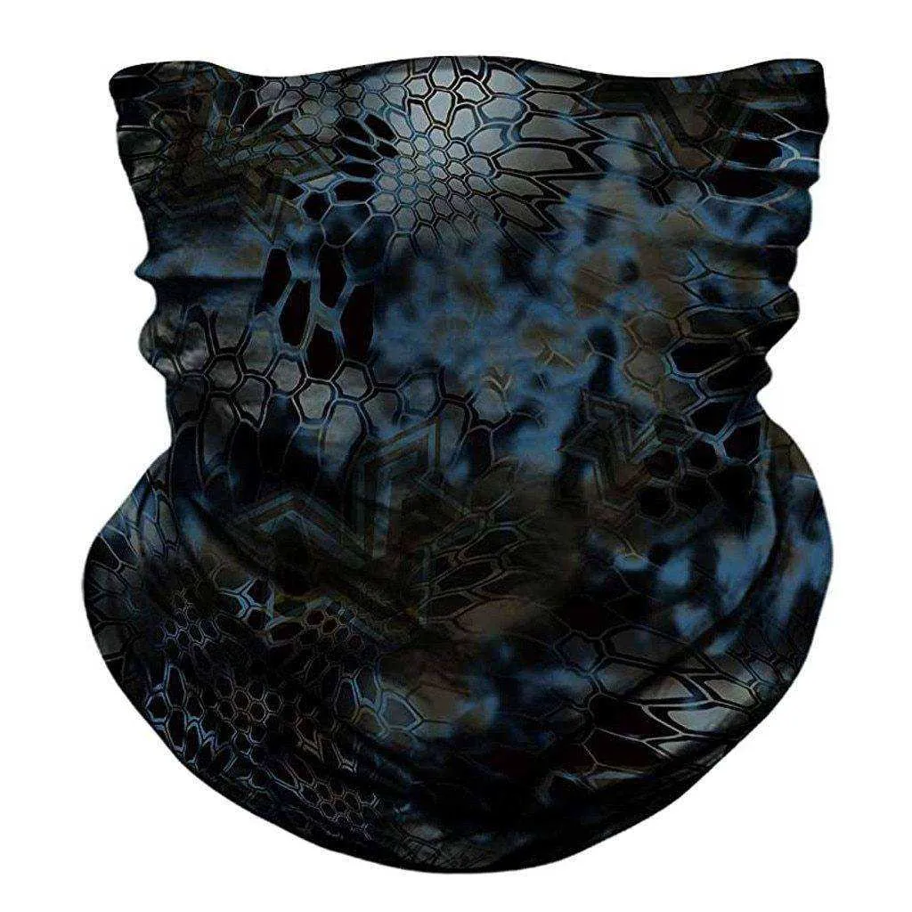 3d Seamless Neck Bandana Demon Skull Facemask Headwear