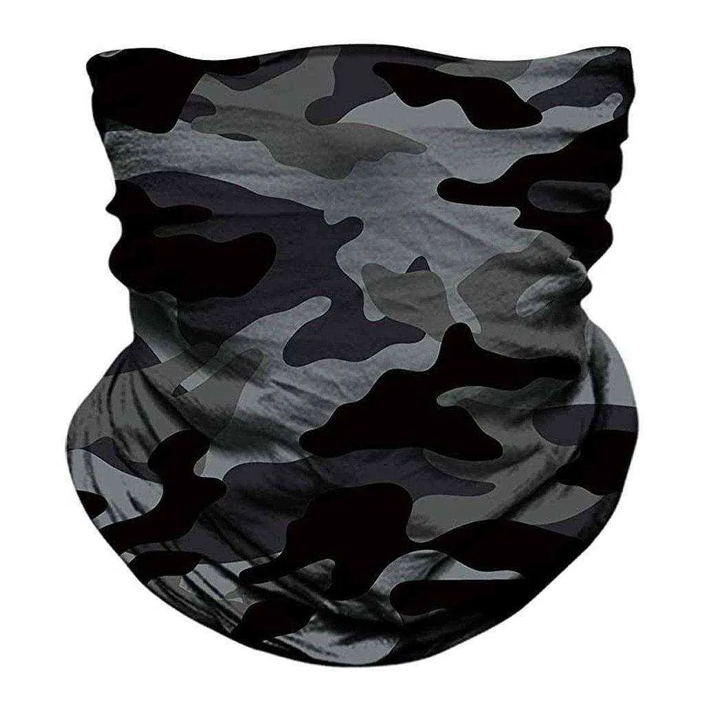 3d Seamless Neck Bandana Demon Skull Facemask Headwear