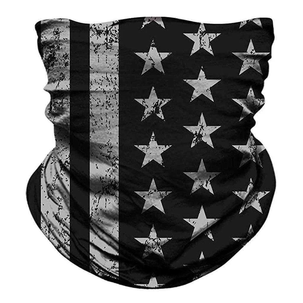 3d Seamless Neck Bandana Demon Skull Facemask Headwear