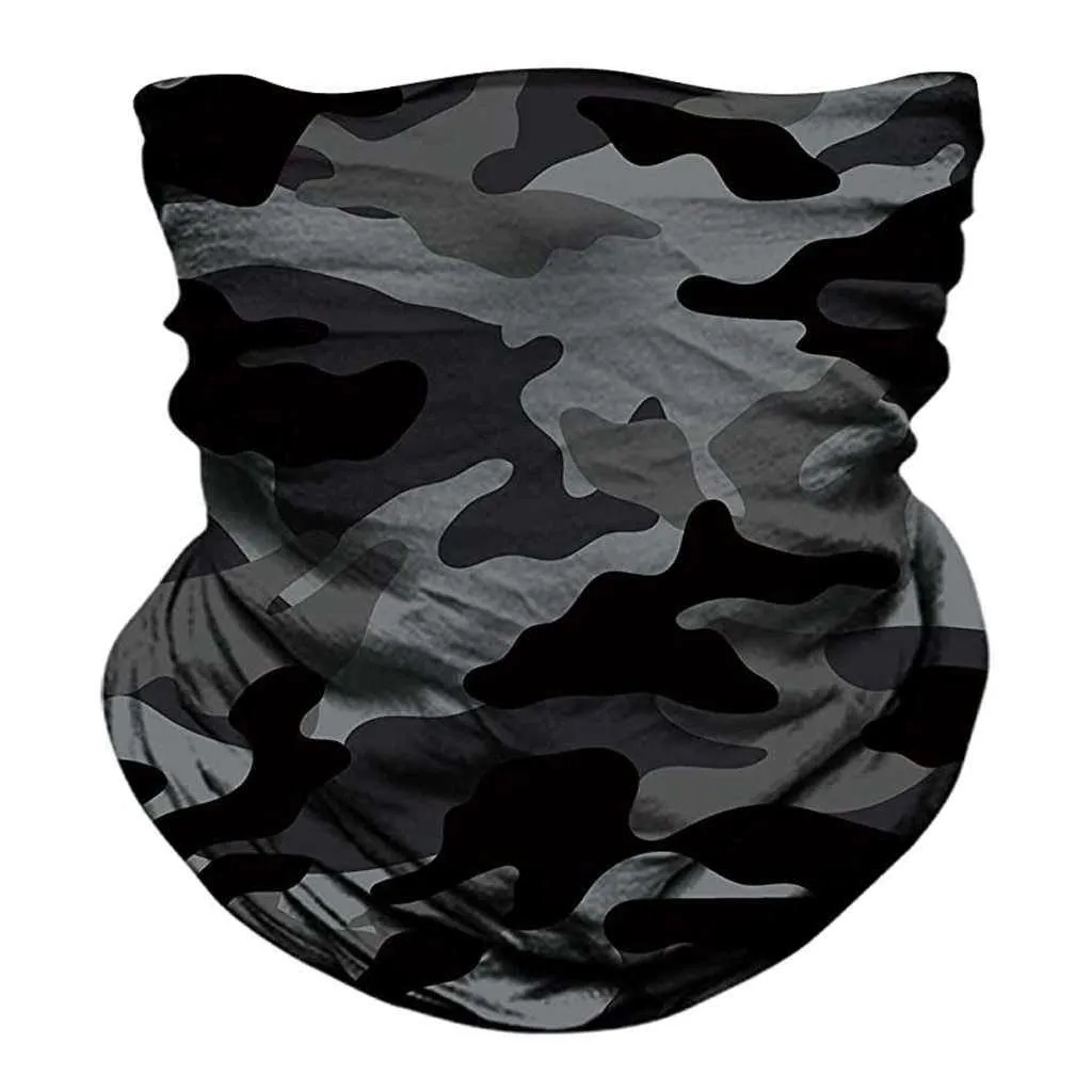 3d Seamless Neck Bandana Demon Vampire Skull Facemask