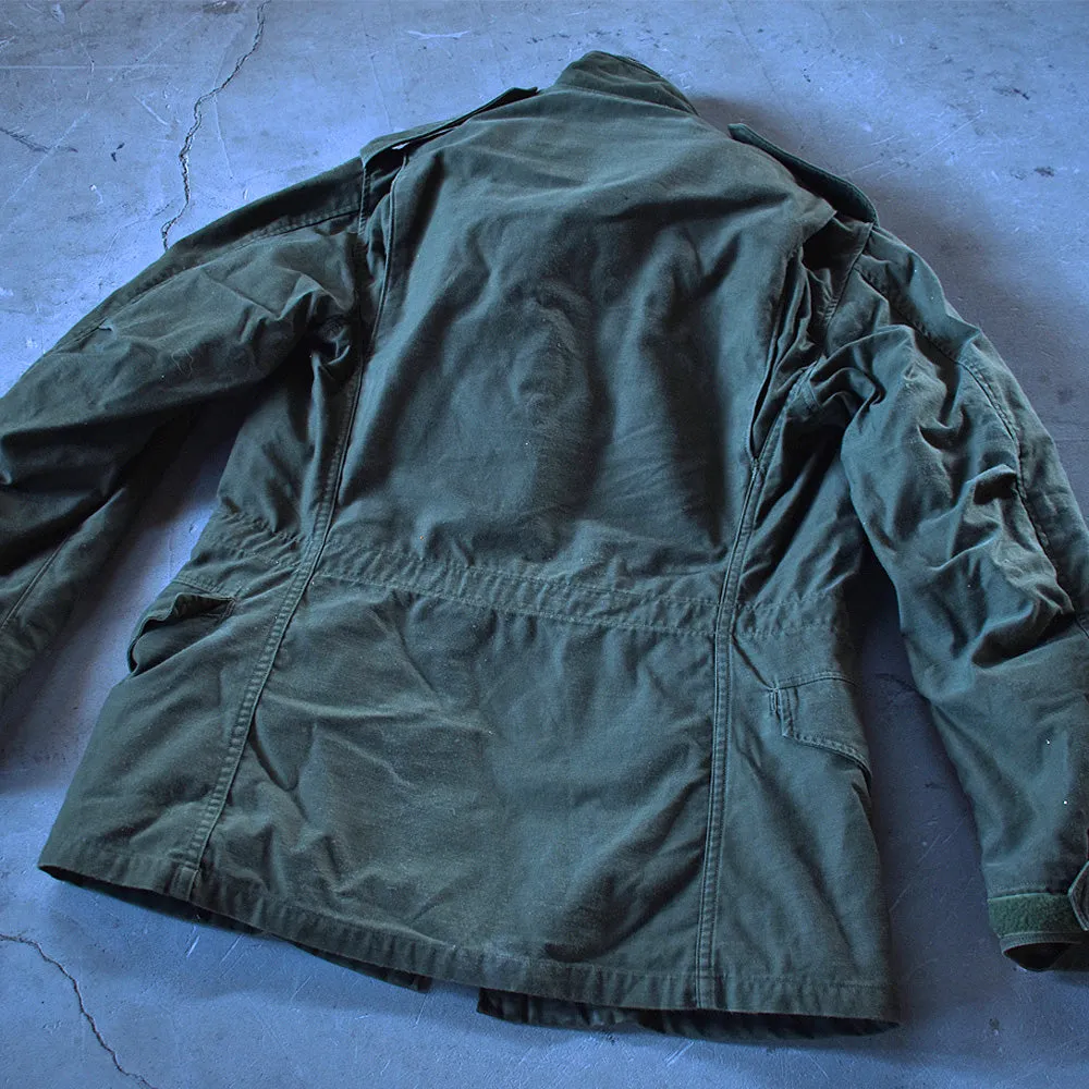 60’s U.S.ARMY アルミジップ ライナー付き XSmall-Regular　M-65 フィールドジャケット 230106