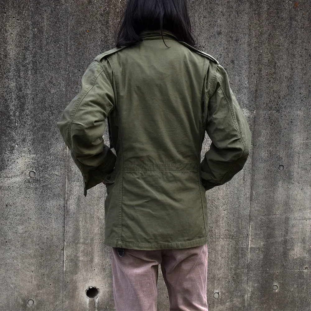 60’s U.S.ARMY アルミジップ ライナー付き XSmall-Regular　M-65 フィールドジャケット 230106
