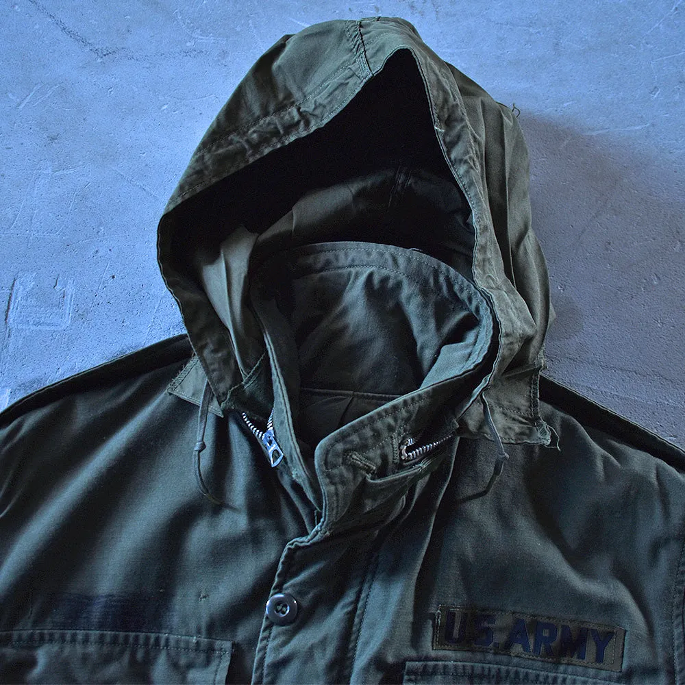 60’s U.S.ARMY アルミジップ ライナー付き XSmall-Regular　M-65 フィールドジャケット 230106