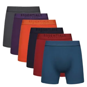 6PK Mens Boxer Premium Assorted