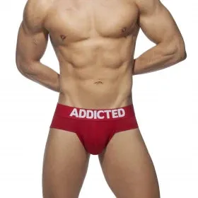 ADDICTED 3 Pack "My Basic" Brief (White, Red & Royal Blue)