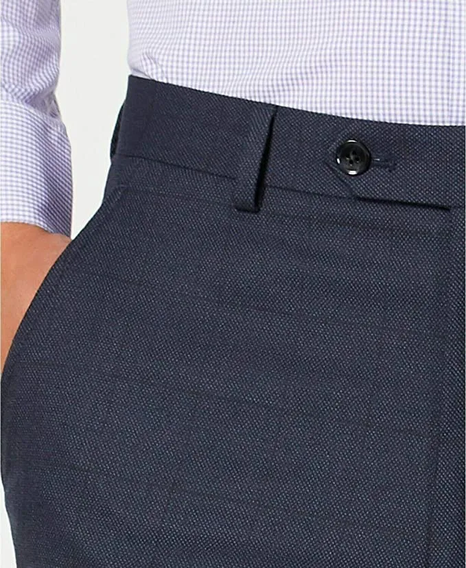 Alfani Men's Slim-Fit Flat-Front Stretch Dress Pants  Size 34W x 34L