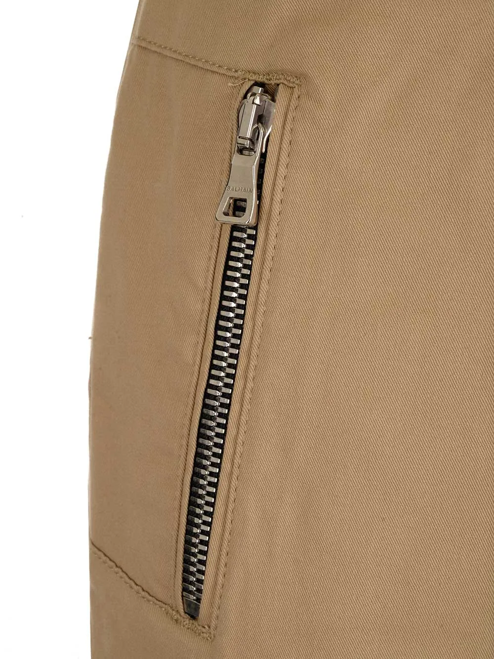 Balmain Logo Printed Chinos