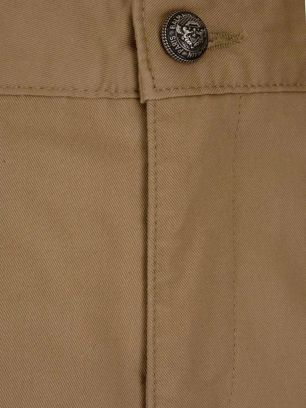 Balmain Logo Printed Chinos