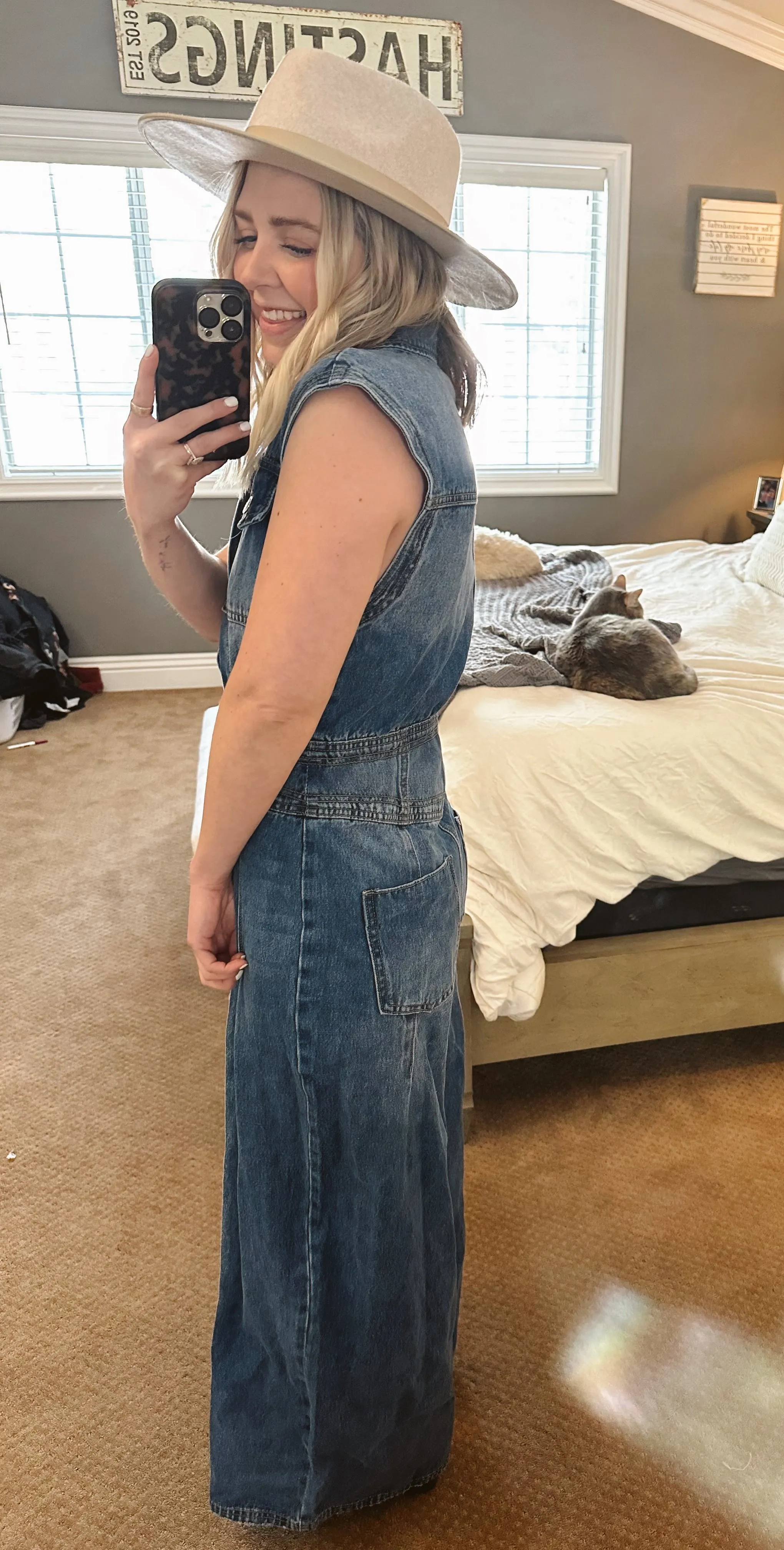 Bella Denim Jumpsuit