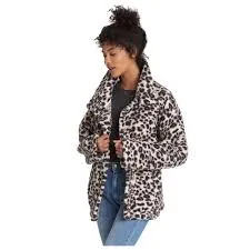 Billabong Women's Cozy Days Oversized Sherpa Jacket
