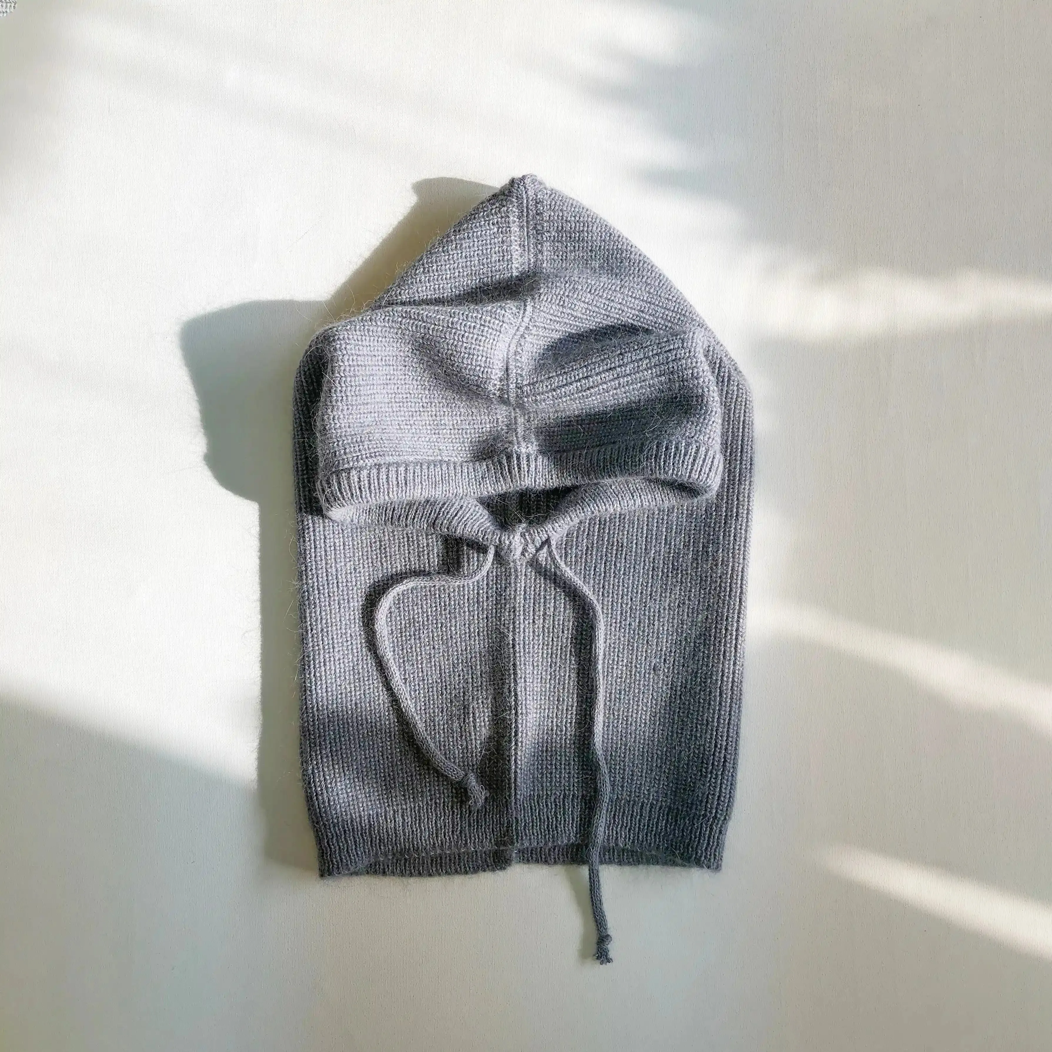 Billy Bamboo 2024 Angora Wool Balaclava, dark gray