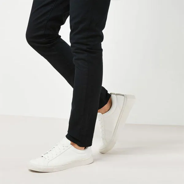 Black Skinny Fit Stretch Chinos