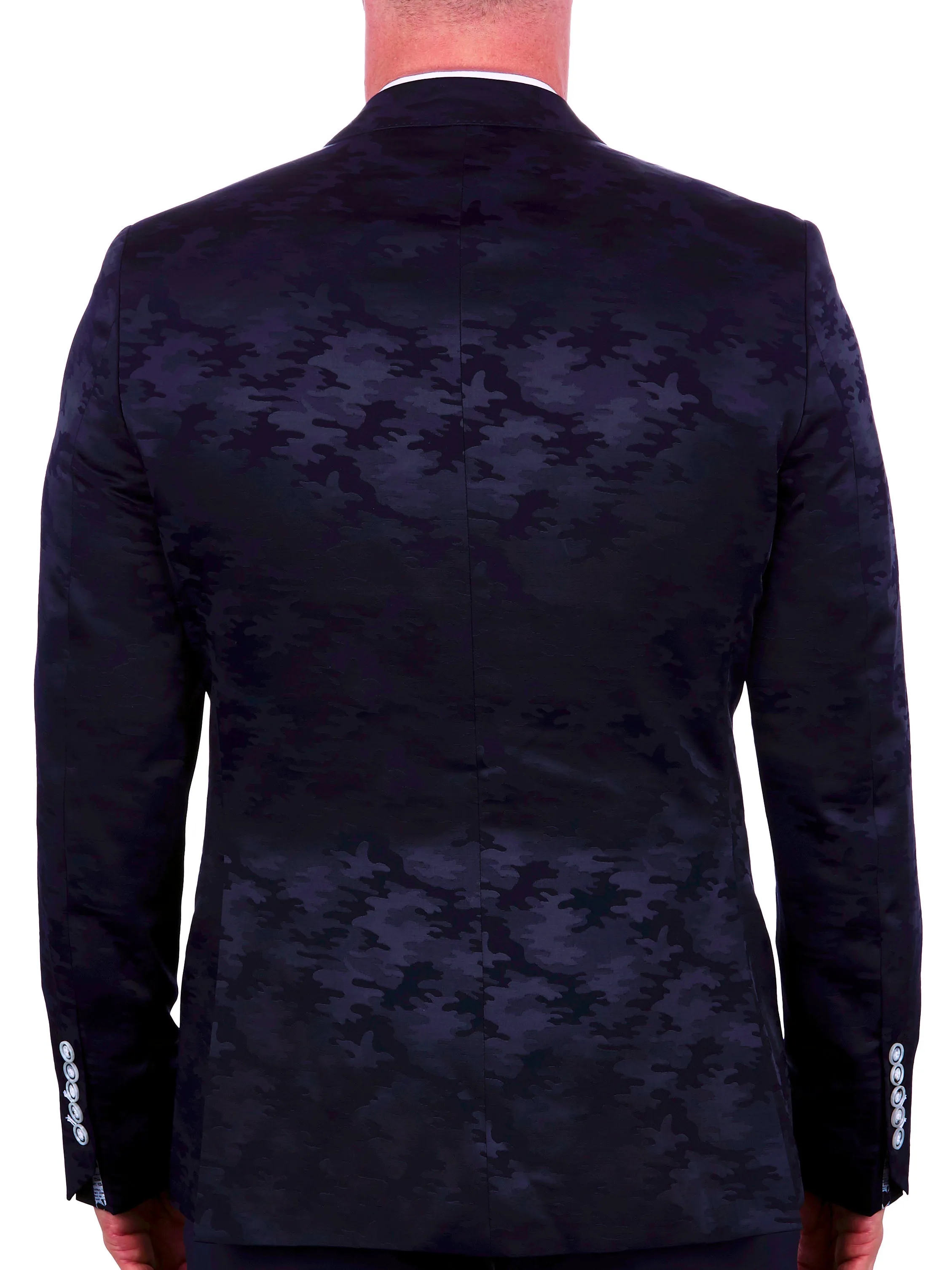 Blazer Socrate Camouflage Blue