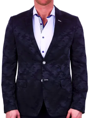Blazer Socrate Camouflage Blue