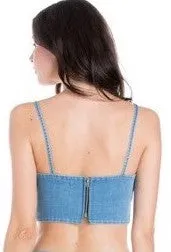 Blooms Denim Bra