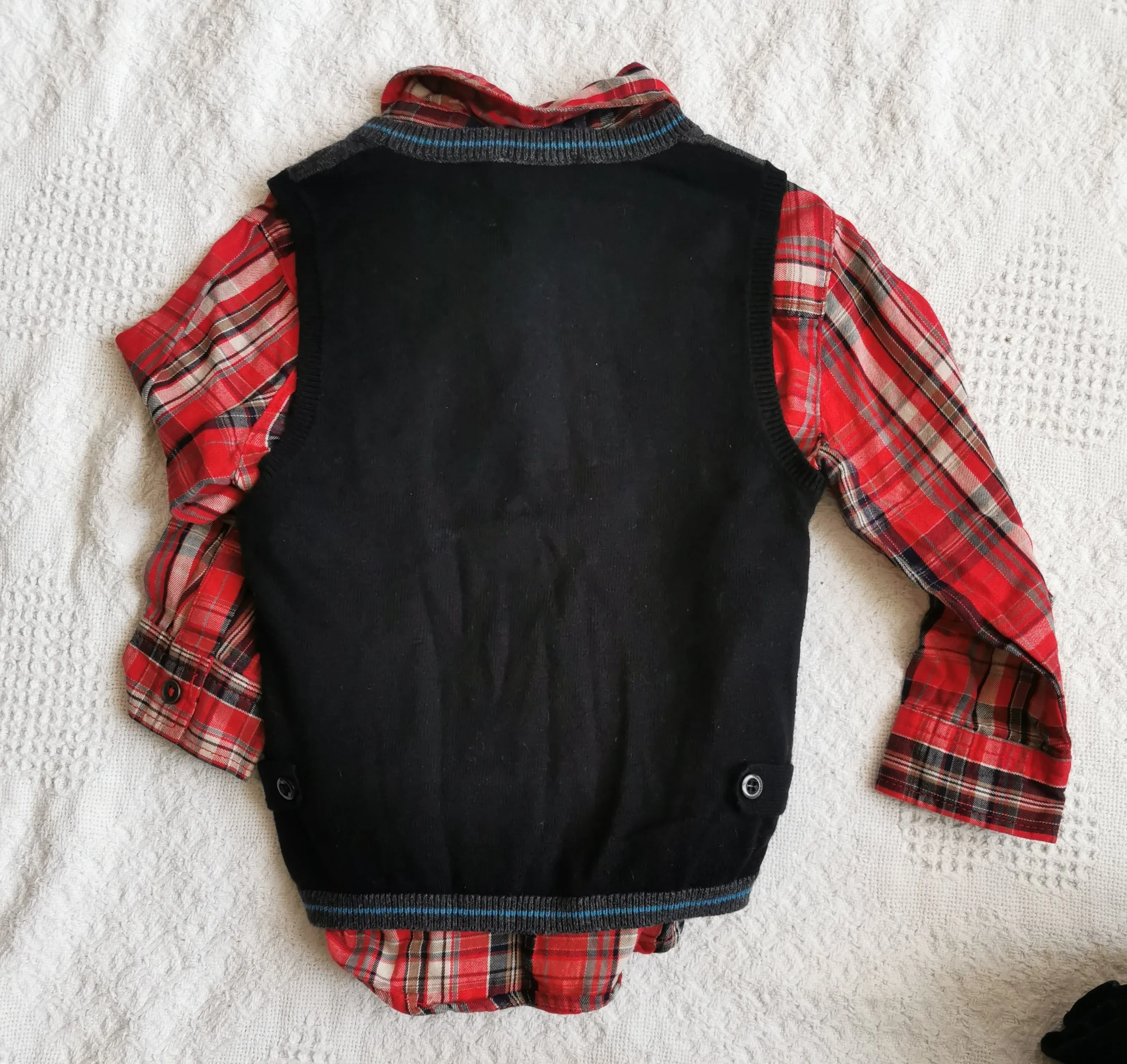 BOY SIZE 3 YEARS - HUGO BOSS / CALVIN KLEIN, 3 Piece Mix N Match Outfit EUC B24