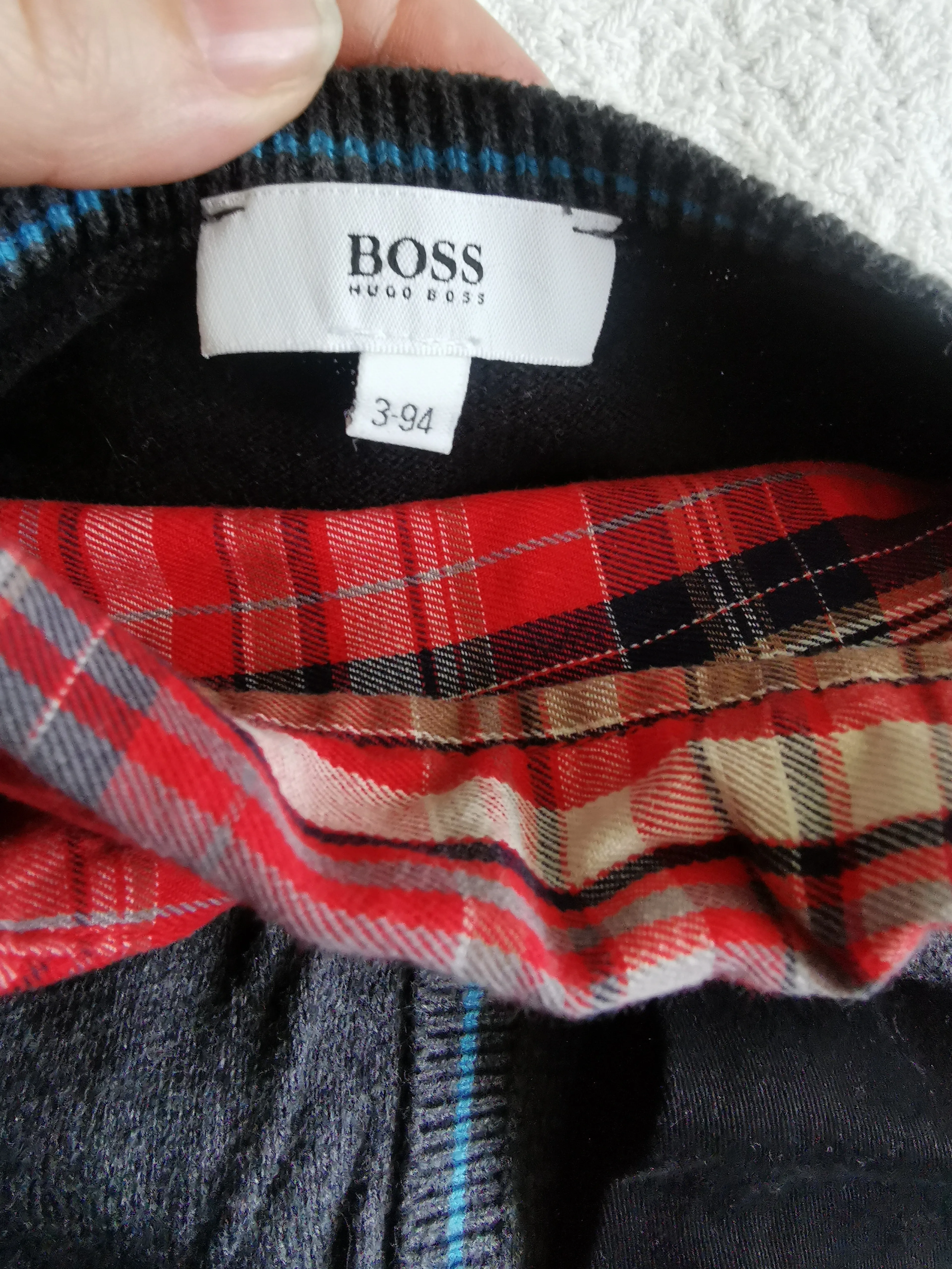 BOY SIZE 3 YEARS - HUGO BOSS / CALVIN KLEIN, 3 Piece Mix N Match Outfit EUC B24