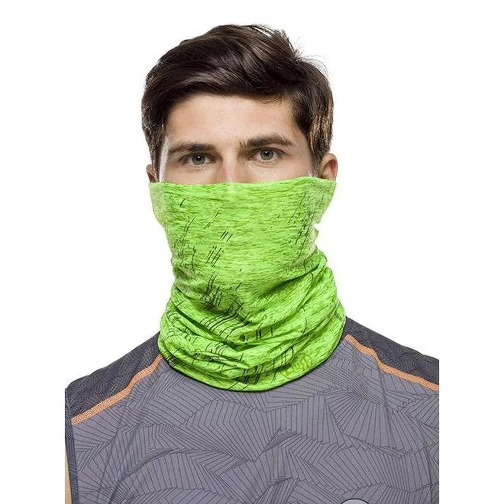 BUFF Coolnet UV Plus Reflective Neckwear - Lime Heather