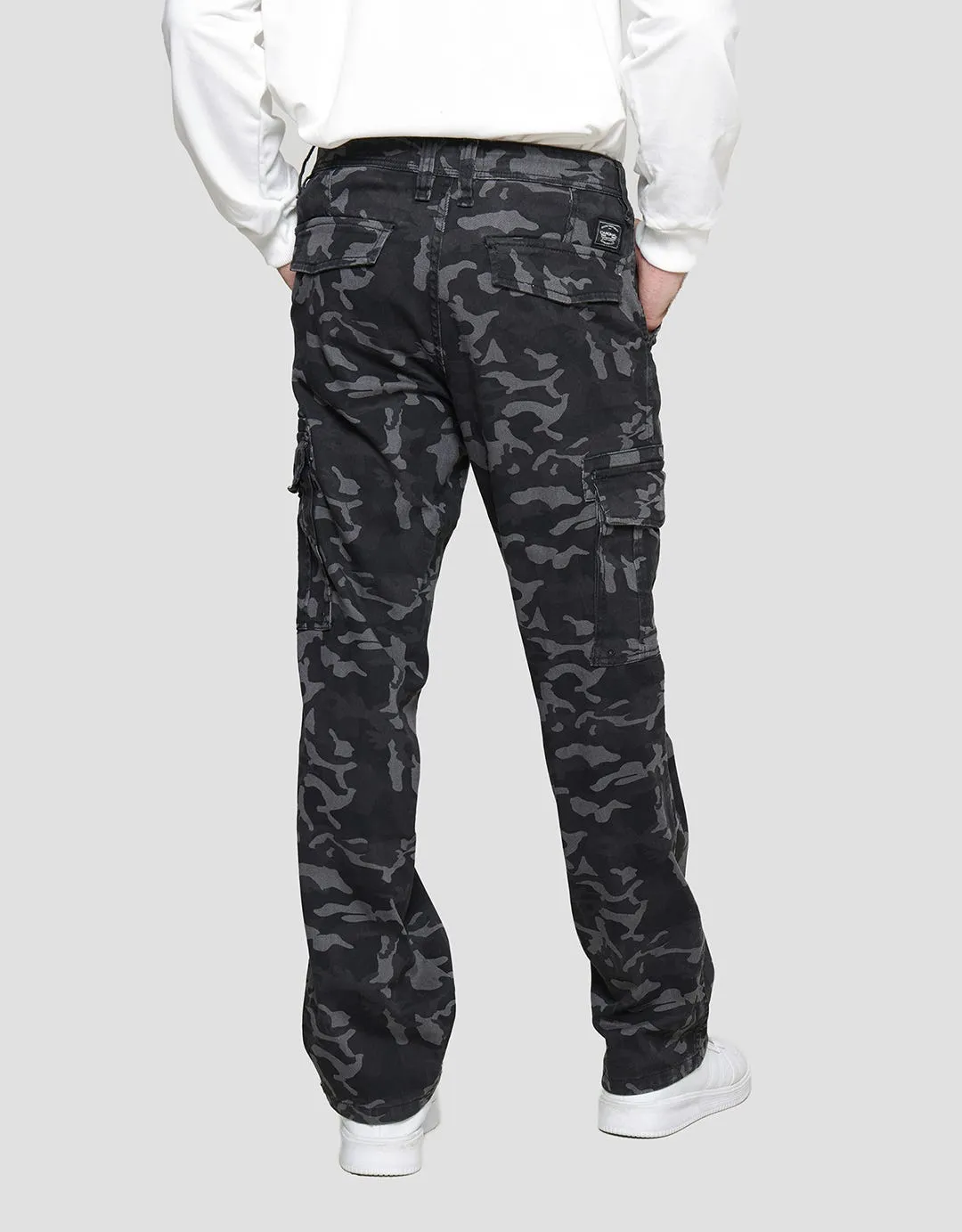 Cardinal Casual Camouflage Celana Panjang Pria