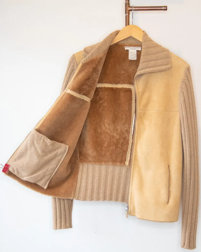 Cashmere and Suede Jacket