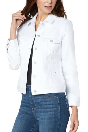 Classic White Jean Jacket