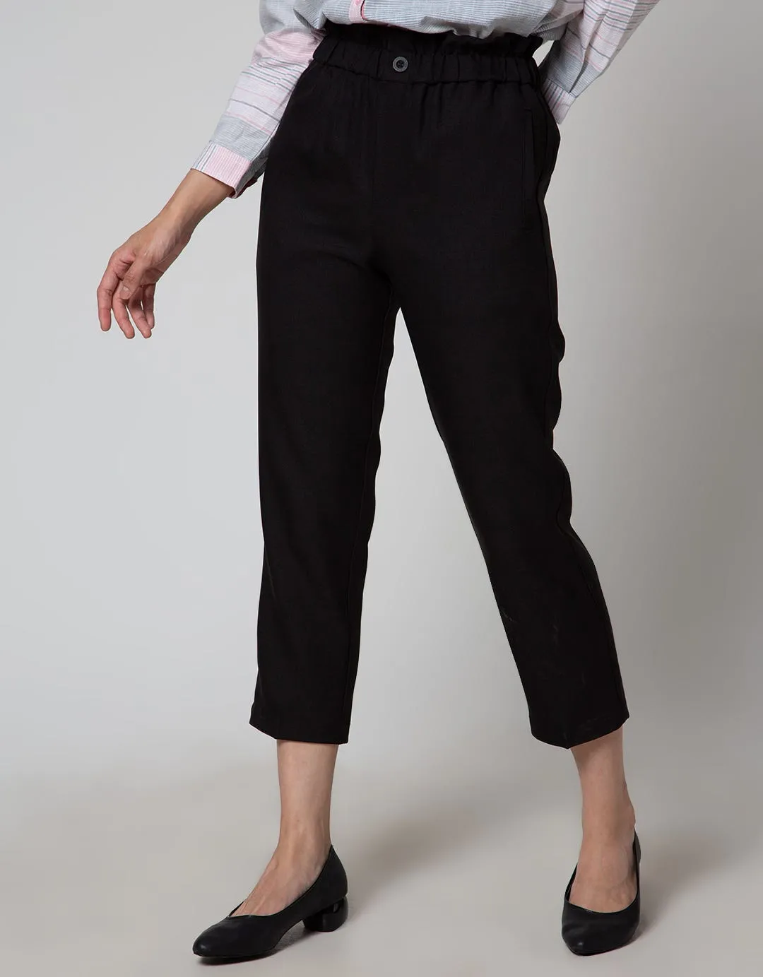 Connexion Long Pants Ruffle Waist Pants