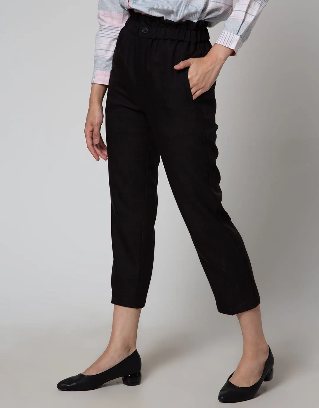 Connexion Long Pants Ruffle Waist Pants