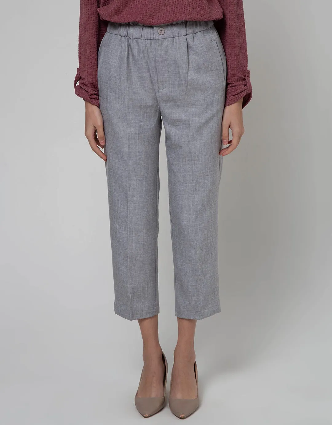 Connexion Long Pants Ruffle Waist Pants
