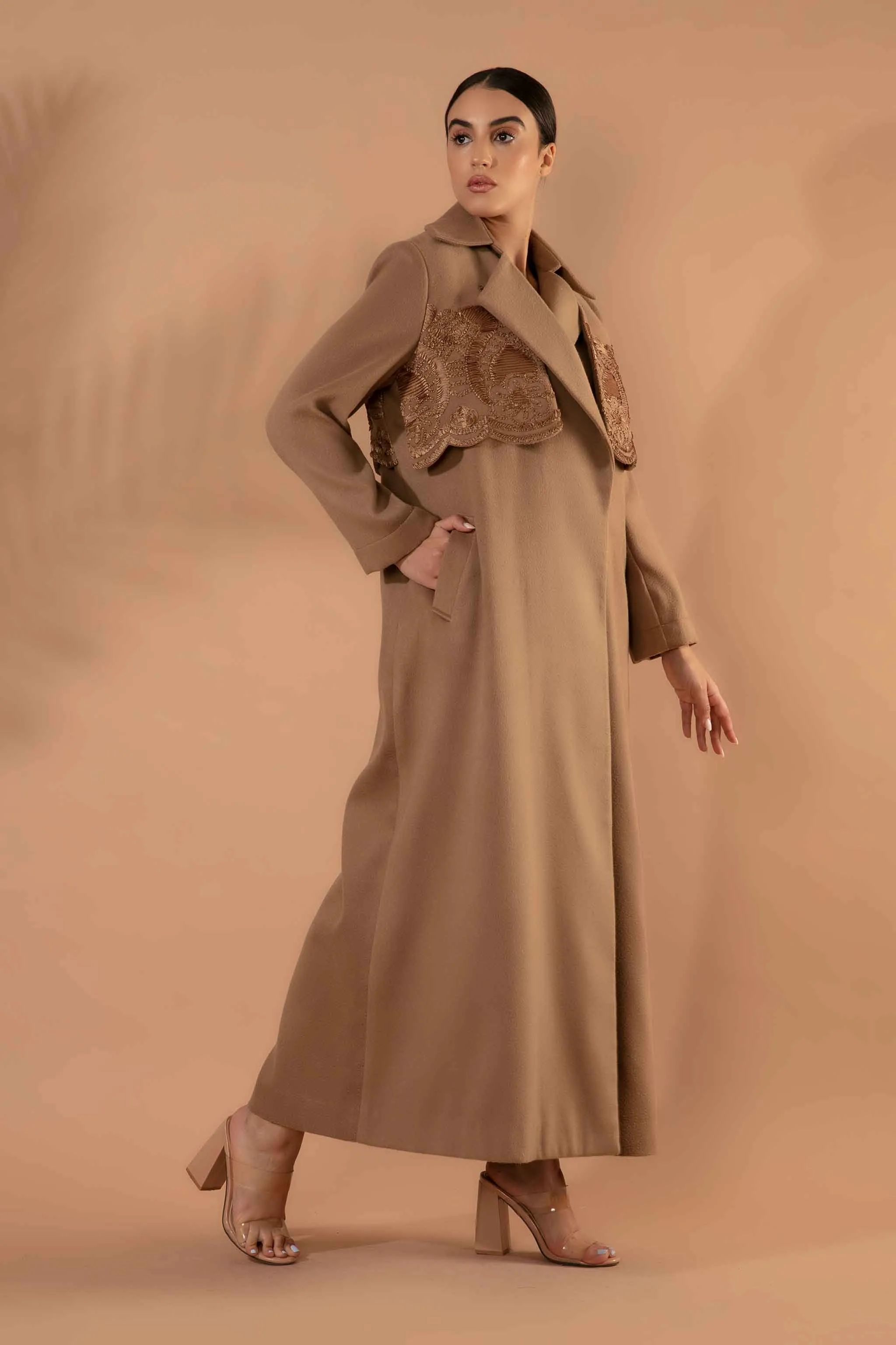 Contessa Trench Coat in Beige