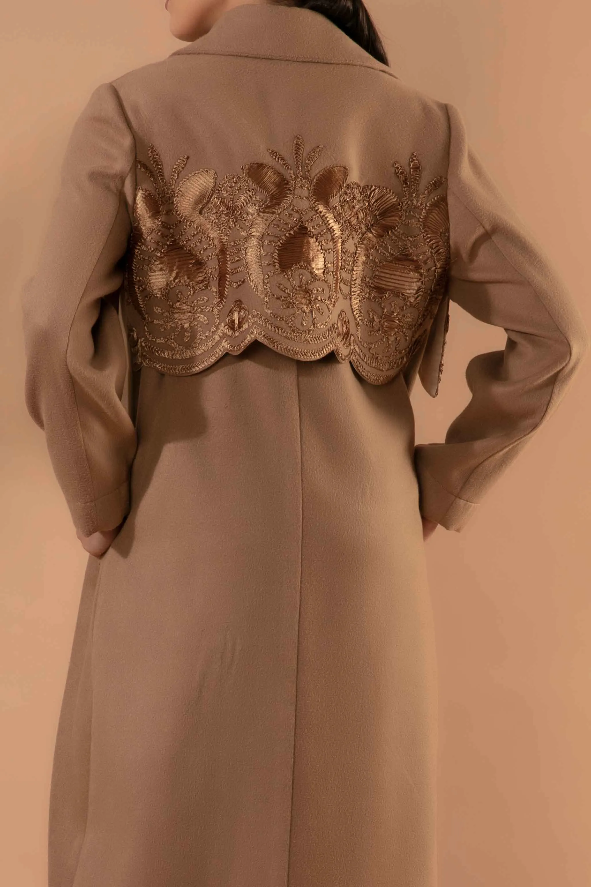 Contessa Trench Coat in Beige