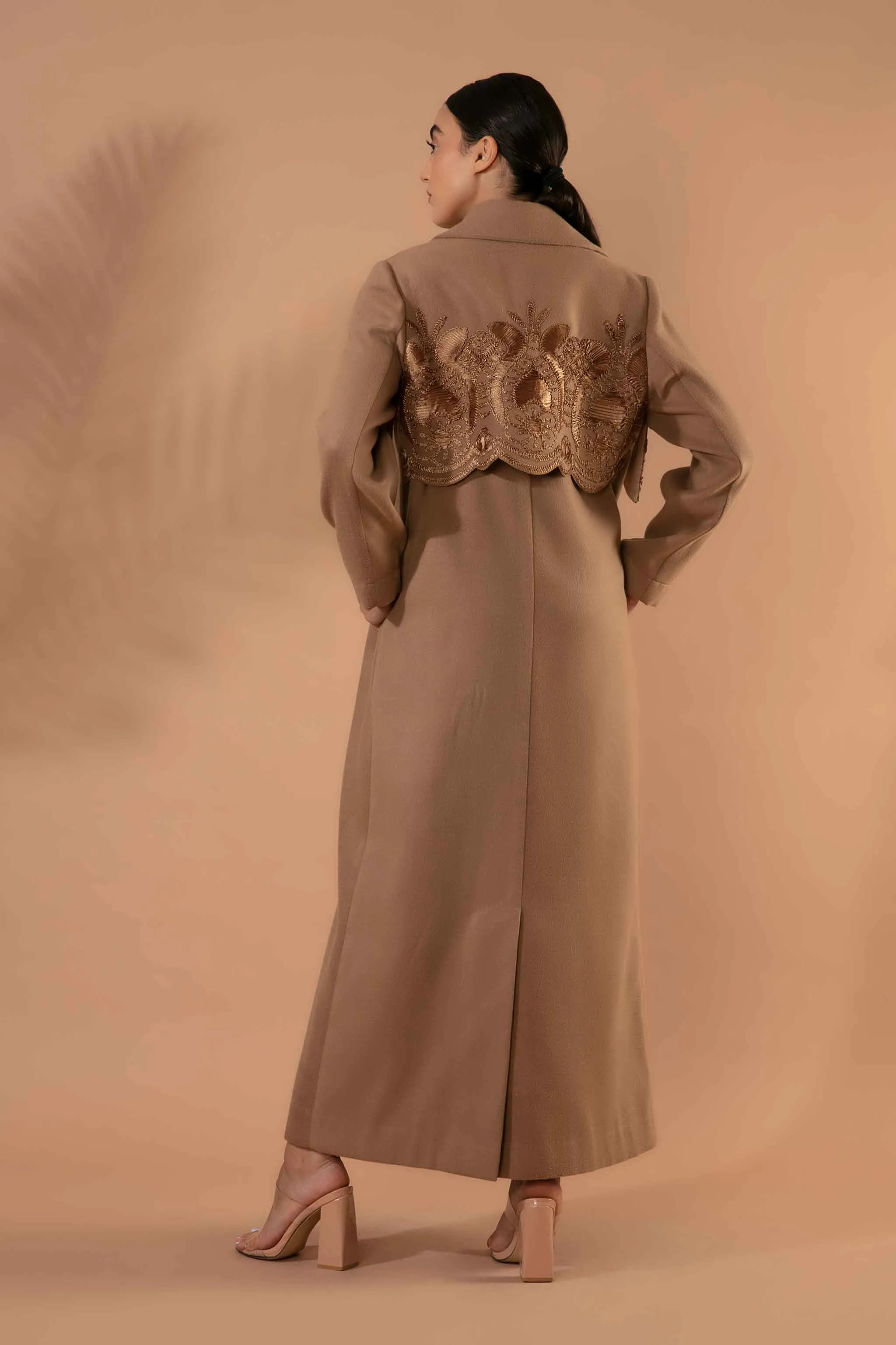 Contessa Trench Coat in Beige