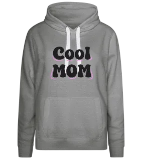 Cool Mom Text Design - Premium women's hoodie