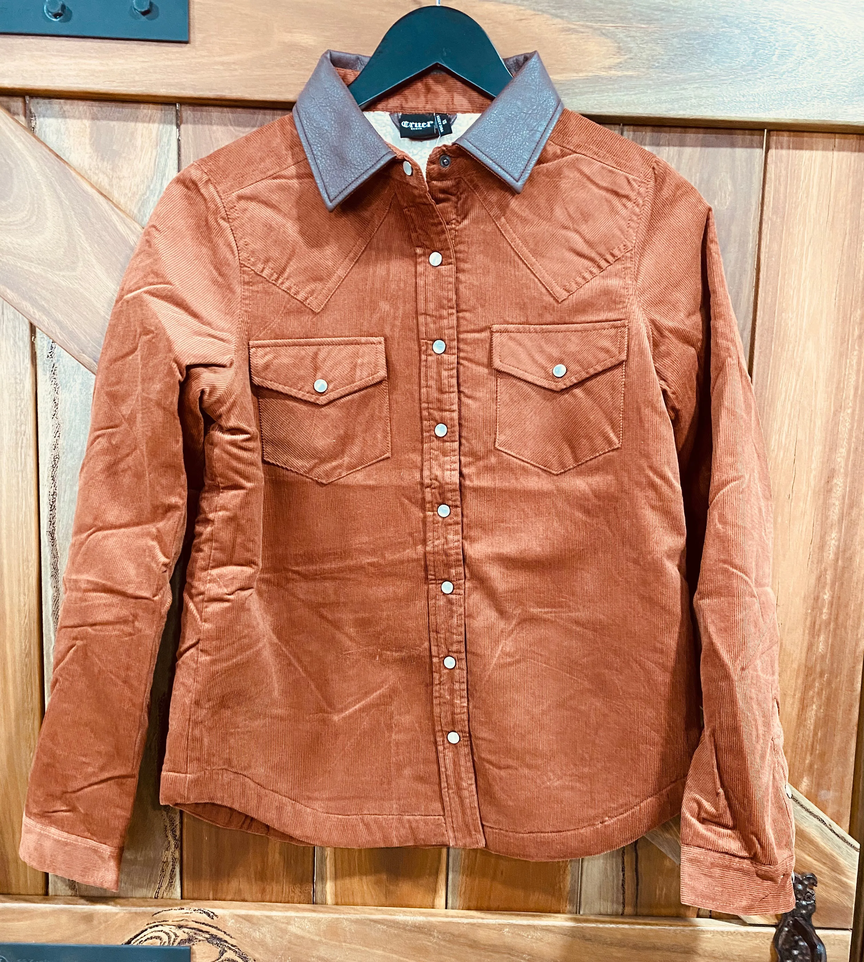 Corduroy Sherpa Jacket