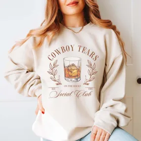 Cowboy Tears Social Club Wholesale Crew Sweatshirt