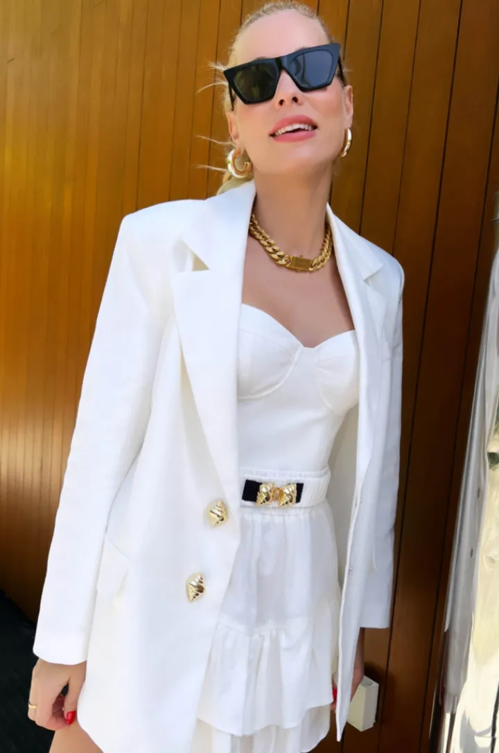 Cream Anka Blazer