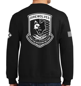 Crewneck Unisex Sweatshirt. White Design. This shirt IS approved for PT.