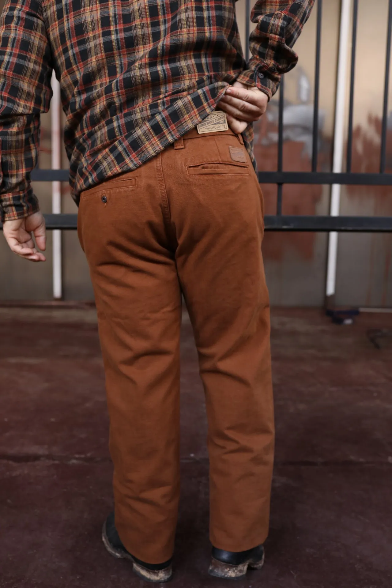 Deck Pant- 14oz Rust