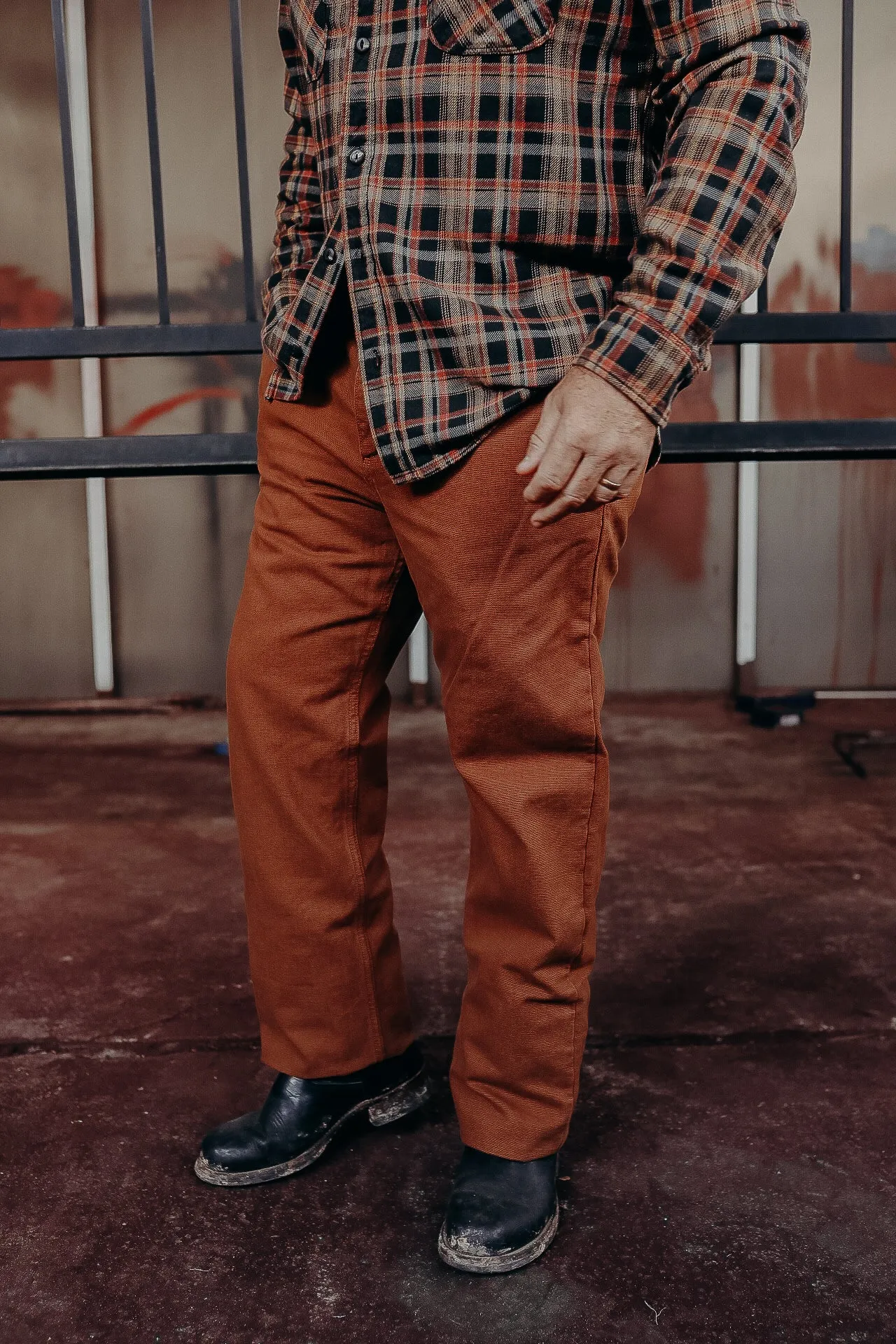 Deck Pant- 14oz Rust